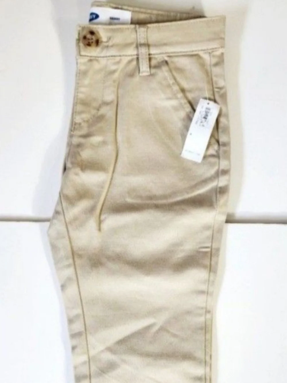 🩷Old Navy Girl's Tan Uniform Pants Size: 8